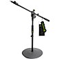 Gravity Stands Short Microphone Stand With Round Base And 2-Point Adjustment Telescoping Boom thumbnail