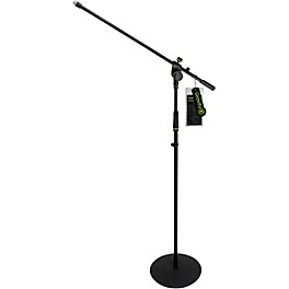 Gravity Stands Microphone Stand With Round Base And 2-point Adjustment Boom