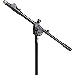 Gravity Stands Microphone Stand With Folding Tripod Base And 2-Point Adjustment Telescoping Boom