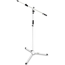 Gravity Stands MS 4322 Microphone Stand With Telescoping Boom - White