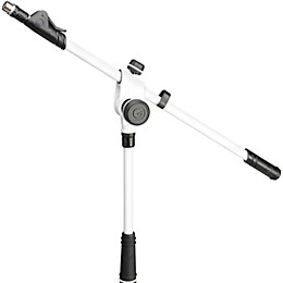 Gravity Stands MS 4322 Microphone Stand With Telescoping Boom - White