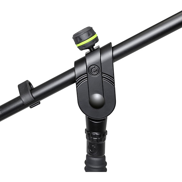 Gravity Stands Microphone Stand Short With Folding Tripod Base And 2-Point Adjustment Boom