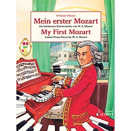 Schott My First Mozart (Mein Erster Mozart) (Easiest Piano Pieces by W.A. Mozart) Piano Solo Series Softcover