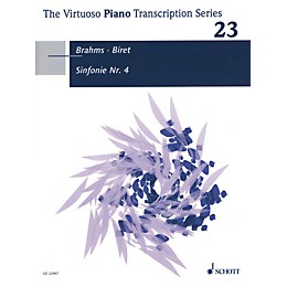Schott Symphony No. 4 Op. 98 (Piano Transcription by Idil Biret (2017)) Piano Series Softcover