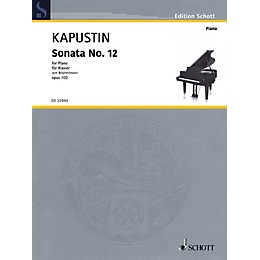 Schott Sonata No. 12, Op. 102 (Piano Solo) Piano Solo Series Softcover