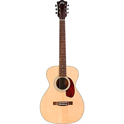 Guild M-240E Concert Acoustic-Electric Guitar Natural for sale
