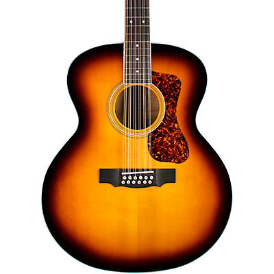 Guild F-2512E Deluxe Westerly Collection 12-String Jumbo Acoustic-Electric Guitar Antique Sunburst for sale