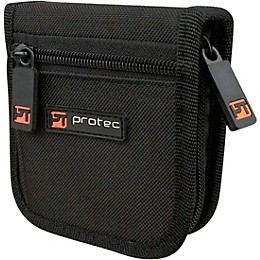 Protec Protec Trumpet Mouthpiece Nylon Pouch With Zipper Closure, 3-Piece