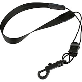 Protec Protec Nylon Saxophone Neck Strap with Plastic Swivel Snap, 20" Junior Black Plastic Hook