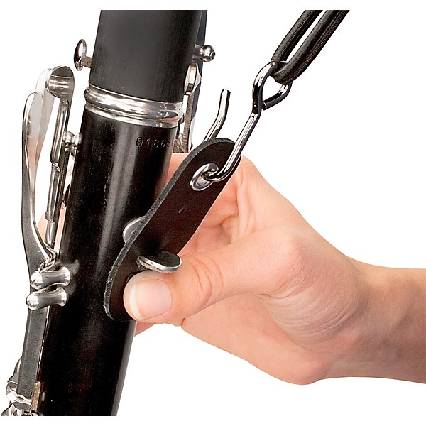 Protec Clarinet Neck Strap, 22" Length (Adult) Black Metal Hook