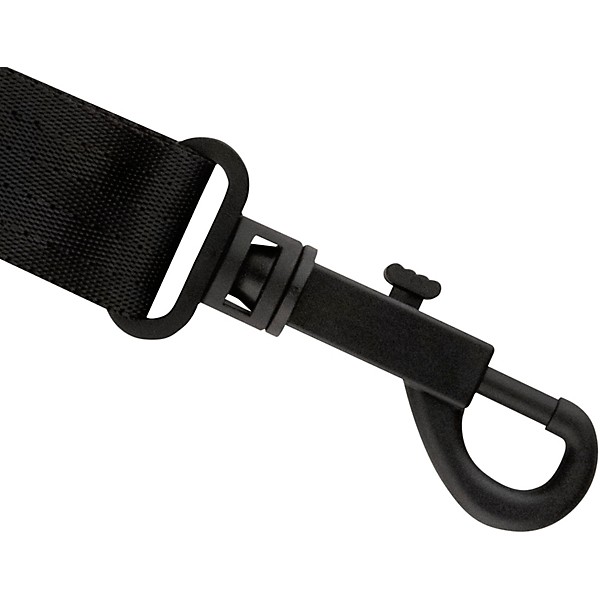 Protec Protec Padded Neoprene Saxophone Neck Strap with Plastic Swivel Snap, Black, 22' Regular Black Plastic Hook