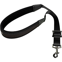 Protec Protec Padded Neoprene Saxophone Neck Strap with Metal Swivel Snap, Black, 20" Junior Black Plastic Hook