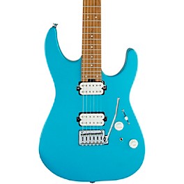 Charvel Pro-Mod DK24 HH 2PT CM Electric Guitar Black Charvel Pro-Mod DK24 HH 2PT CM Electric Guitar Matte Blue Frost