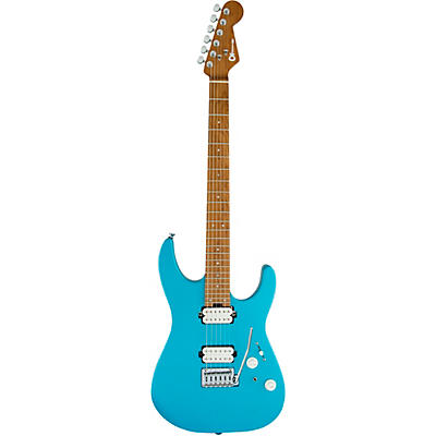 Charvel Pro-Mod Dk24 Hh 2Pt Cm Electric Guitar Matte Blue Frost for sale