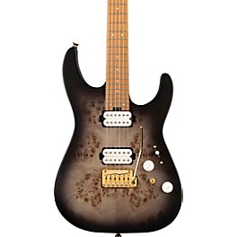 Charvel Pro-Mod DK24 HH 2PT CM QM Electric Guita... Charvel Pro-Mod DK24 HH 2PT CM QM Electric Guitar Transparent Black Burst