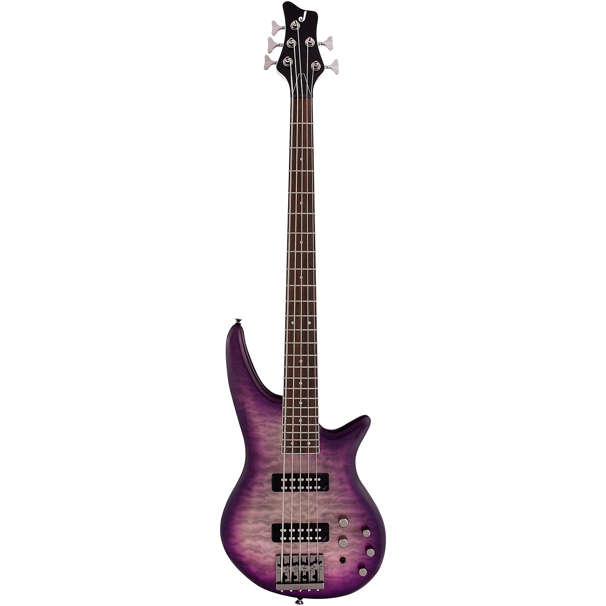 Jackson JS Series Spectra Bass 5弦 ベース 美品 Jackson JS Series Spectra Bass JS3QV 5-String Purple Phaze