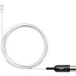 Shure TwinPlex TL46 Subminiature Lavalier Microphone MTQG White