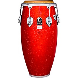 Toca Custom Deluxe Solid Fiberglass Congas 12.50 in. Silver ... Toca Custom Deluxe Solid Fiberglass Congas 11 in. Red Sparkle