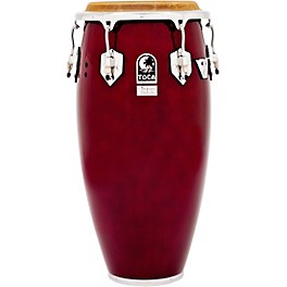 Toca Custom Deluxe Wood Shell Congas 12.50 in. Black Sparkle Toca Custom Deluxe Wood Shell Congas 11.75 in. Dark Wood