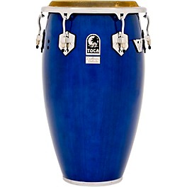 Toca Custom Deluxe Wood Shell Congas 12.50 in. Black Sparkle Toca Custom Deluxe Wood Shell Congas 12.50 in. Blue