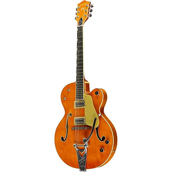 Gretsch Guitars G6120T-BSSMK Brian Setzer Signature Nashville Hollowbody '59 "Smoke" With Bigsby Electric Guitar Smoke Ora...