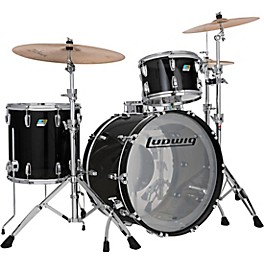 Ludwig Vistalite 3-Piece Pro Beat Shell Pack With 24... Ludwig Vistalite 3-Piece Pro Beat Shell Pack With 24" Bass Drum Smoke