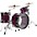 Ludwig Vistalite 3-Piece Pro Beat Shell Pack With 2... Ludwig Vistalite 3-Piece Pro Beat Shell Pack With 24" Bass Drum Purple