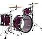 Ludwig Vistalite 3-Piece Pro Beat Shell Pack With 24" Bass Drum Purple thumbnail