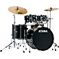 TAMA Imperialstar 5-Piece Complete Drum Set with 22 in. Bass Drum and Meinl HCS Cymbals Hairline Black thumbnail