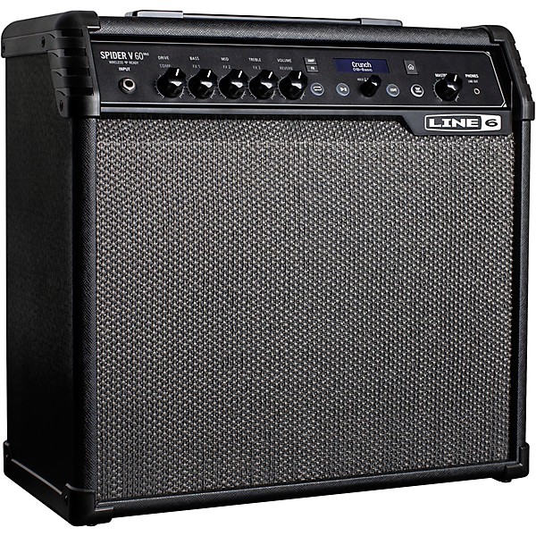 Line 6 Spider V 60 MKII 60W 1x10 Guitar Combo Amp Black | Guitar