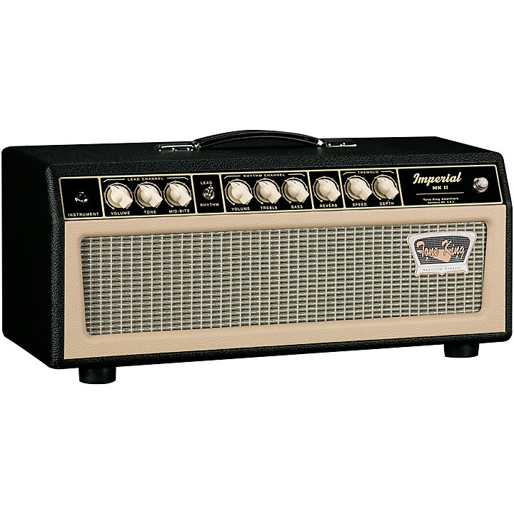 Tone King Imperial MkII 20W Tube Guitar Amp Head Black