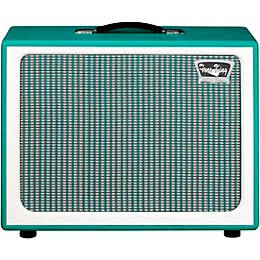 Open Box Tone King Imperial 112 60W 1x12 Guitar Speaker Cabinet Level 1 Turquoise