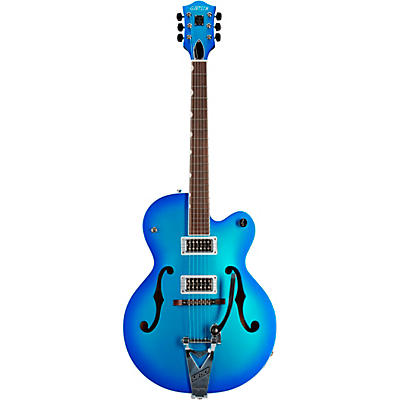 Gretsch Guitars G6120t-Hr Brian Setzer Signature Hot Rod Hollowbody With Bigsby Candy Blue Burst for sale