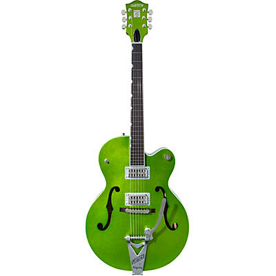 Gretsch Guitars G6120t-Hr Brian Setzer Signature Hot Rod Hollowbody With Bigsby Extreme Coolant Green Sparkle for sale