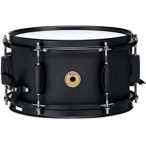 Open Box TAMA Metalworks Steel Snare Drum with Matte Black Shell Hardware Level 1 10 x 5.5 in.