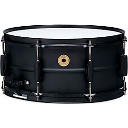 Open Box TAMA Metalworks Steel Snare Drum with Matte Black Shell Hardware Level 1 14 x 6.5 in.