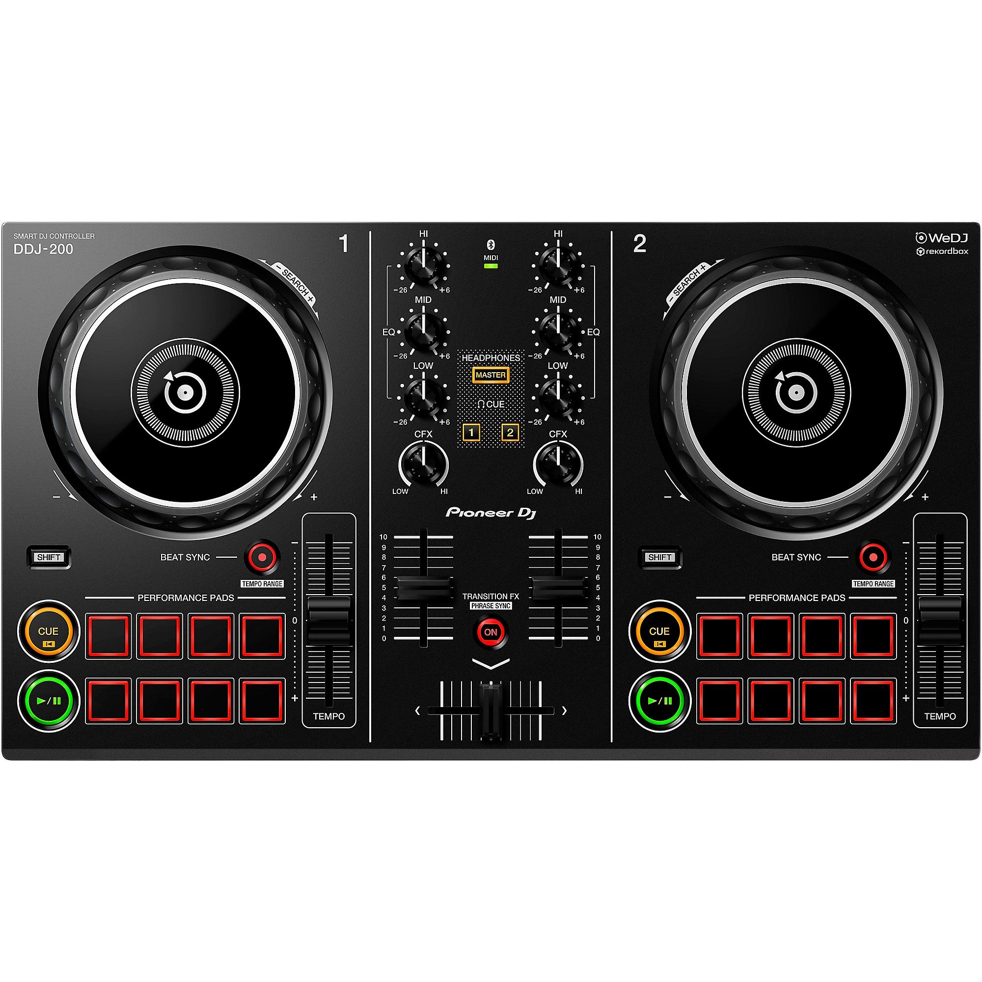 Pioneer DJ DDJ-200 Smart DJ Controller | Guitar Center