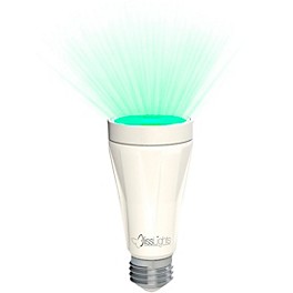 BlissLights BlissBulb Laser Light Bulb Red BlissLights BlissBulb Laser Light Bulb Green