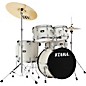 TAMA Imperialstar 5-Piece Complete Drum Set With 18" Bass Drum and MEINL HCS Cymbals Vintage White Sparkle thumbnail