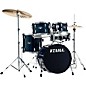 TAMA Imperialstar 5-Piece Complete Drum Set With 18" Bass Drum and MEINL HCS Cymbals Dark Blue thumbnail
