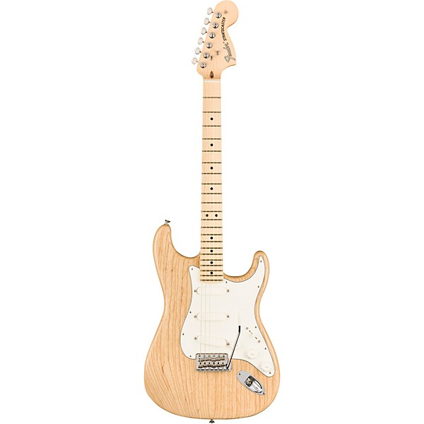 Fender American Performer Raw Ash Stratocaster Limited Edition Electric Guitar Natural
