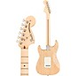 Fender American Performer Raw Ash Stratocaster Limited Edition Electric Guitar Natural