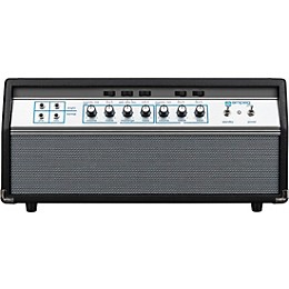 Ampeg Heritage 50th Anniversary SVT 300W Tube Bass Amp Head Black and Silver