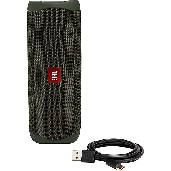 JBL FLIP 5 Waterproof Portable Bluetooth Speaker w/ built in battery and microphone Green