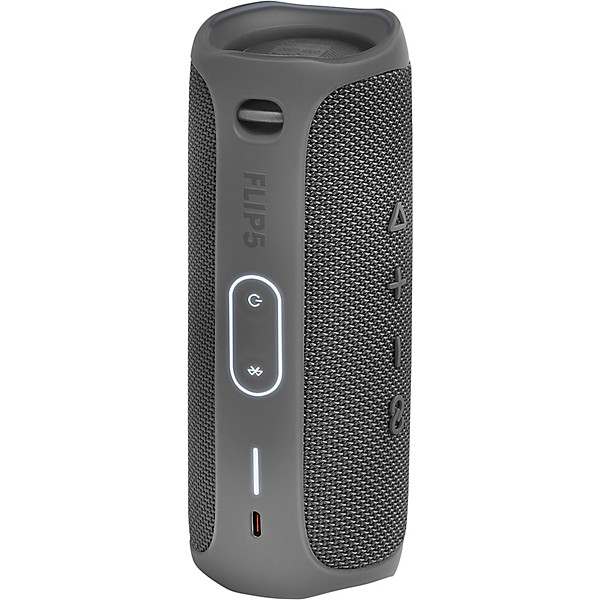 JBL FLIP 5 Waterproof Portable Bluetooth Speaker w/ built in battery and microphone Gray