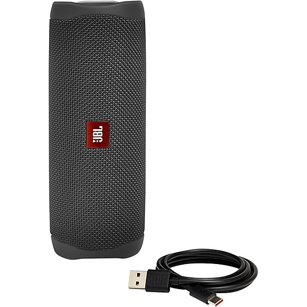 Open Box JBL FLIP 5 Waterproof Portable Bluetooth Speaker w/ built in battery and microphone Level 1 Gray