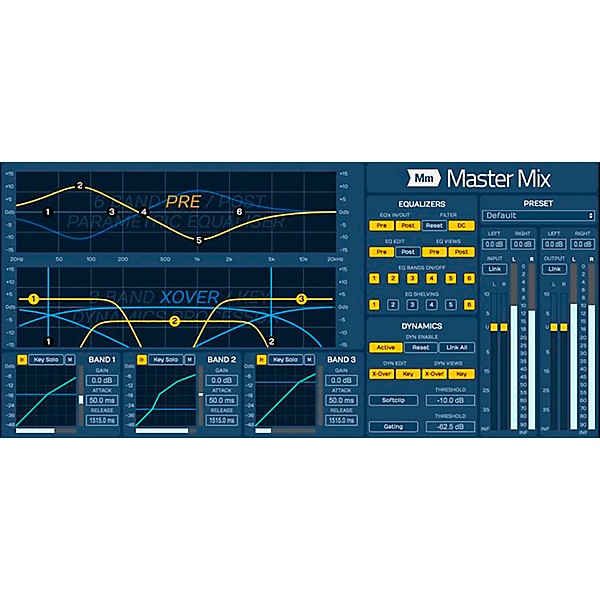 Tracktion Master Mix Stereo Mastering Plug-In
