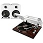 ION Pro BT500 Record Player Package with Kanto YU4 Powered Speakers Gloss White thumbnail