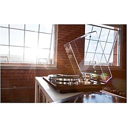 ION Pro BT500 Record Player Package with Kanto YU4 Powered Speakers Gloss White