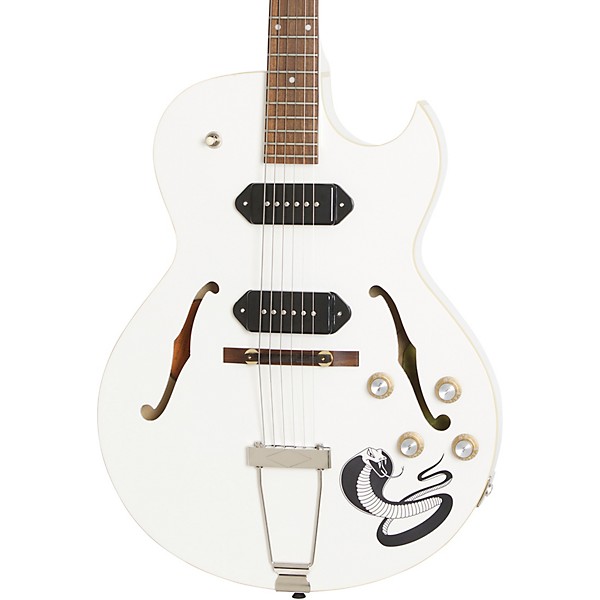 Epiphone George Thorogood White Fang ES-125 TDC Signature Outfiit Antique White